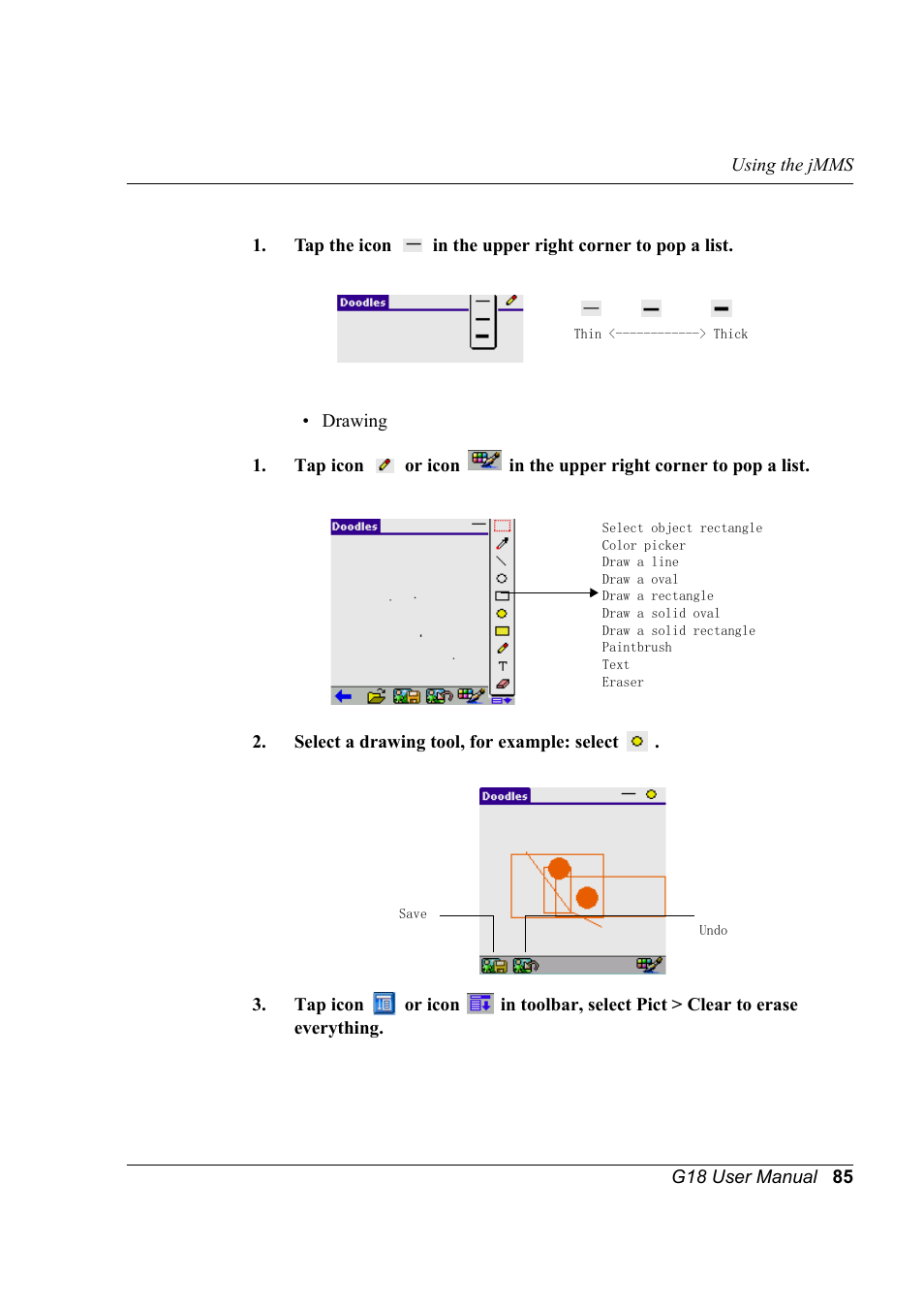 Palm XPLORE G18 User Manual | Page 96 / 276