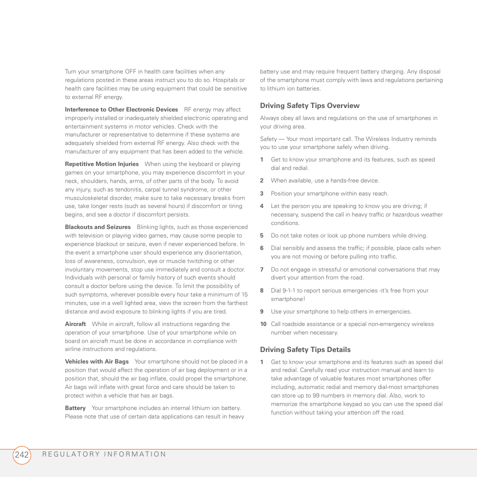 Palm 700wx User Manual | Page 250 / 288