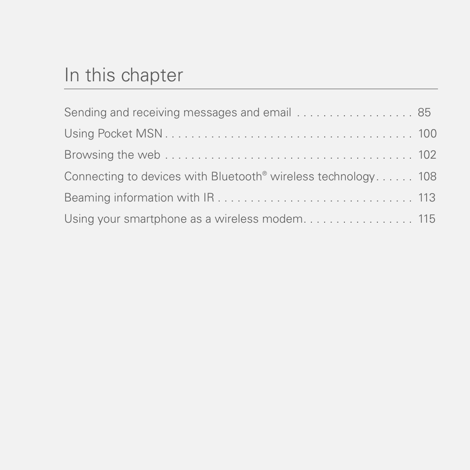Palm 700wx User Manual | Page 92 / 288
