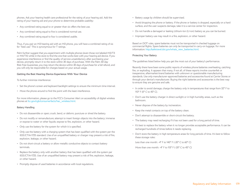 Palm Pixi Plus User Manual | Page 179 / 201