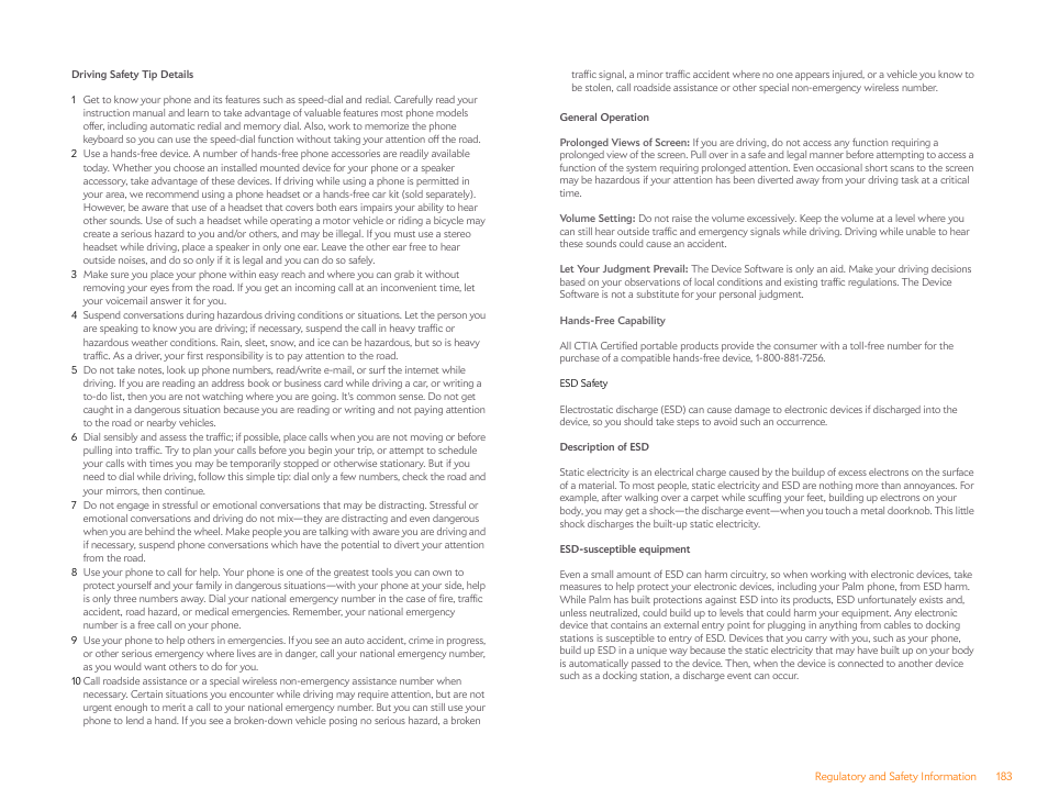 Palm Pixi Plus User Manual | Page 183 / 201