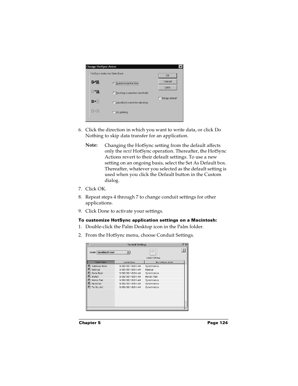 Palm m100 User Manual | Page 130 / 212