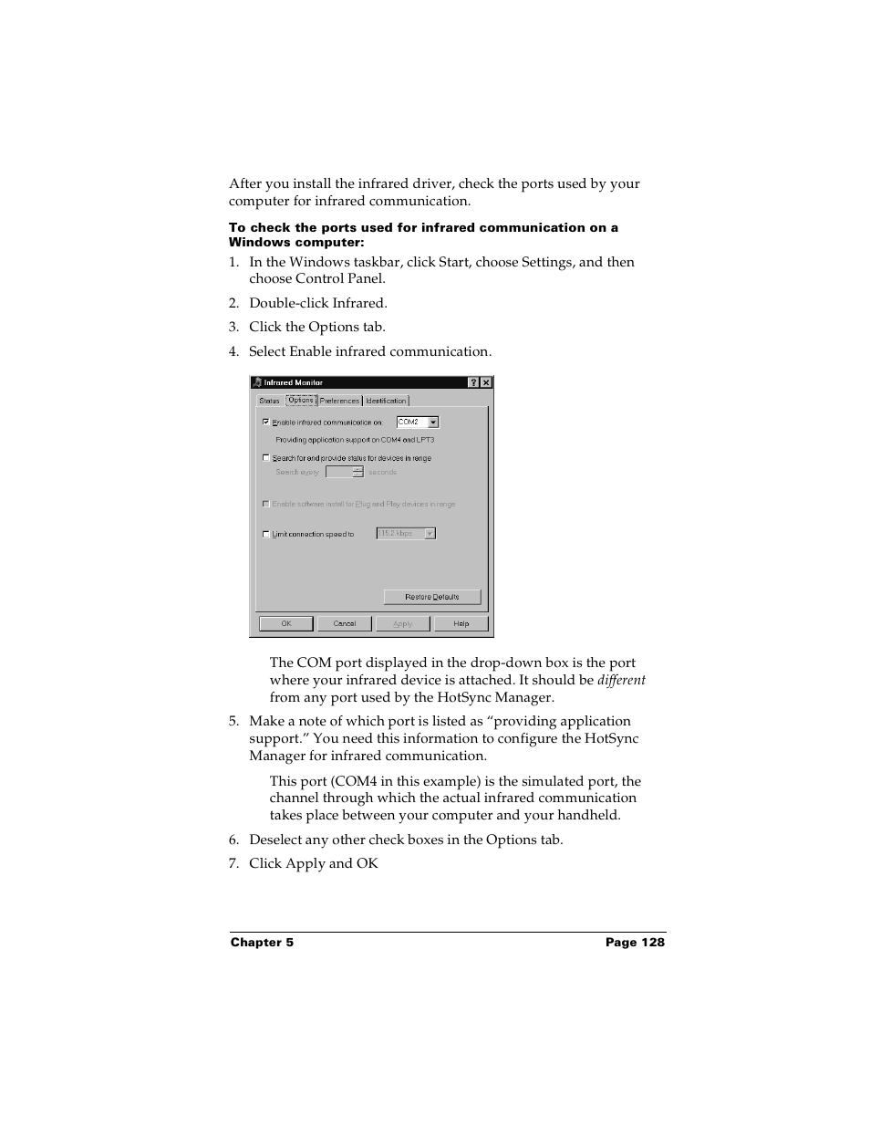 Palm m100 User Manual | Page 134 / 212