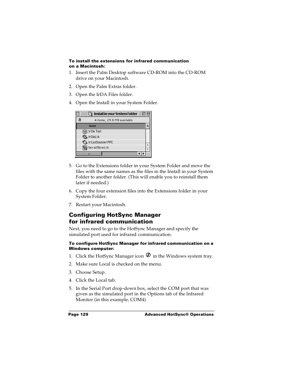 Palm m100 User Manual | Page 135 / 212