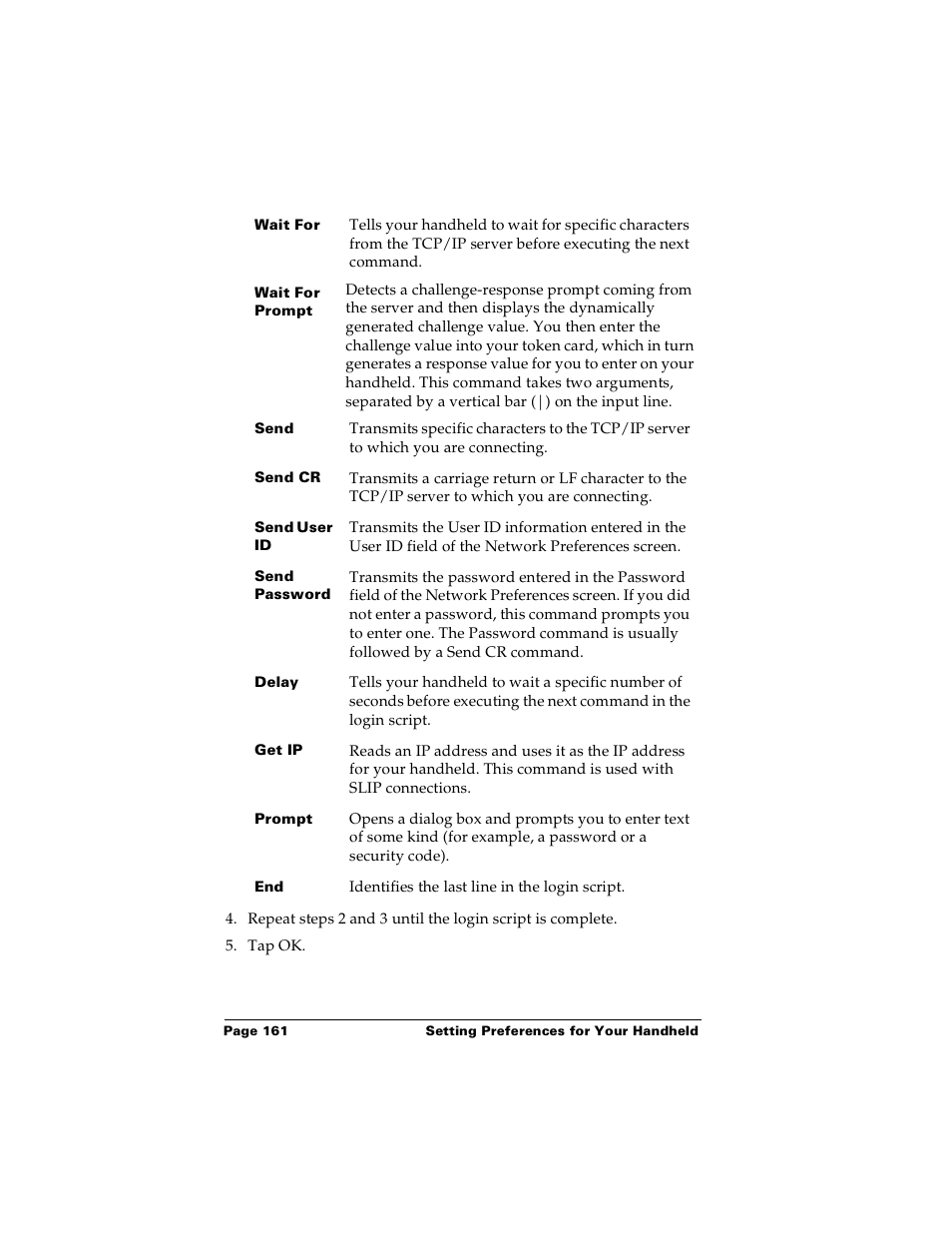 Palm m100 User Manual | Page 167 / 212