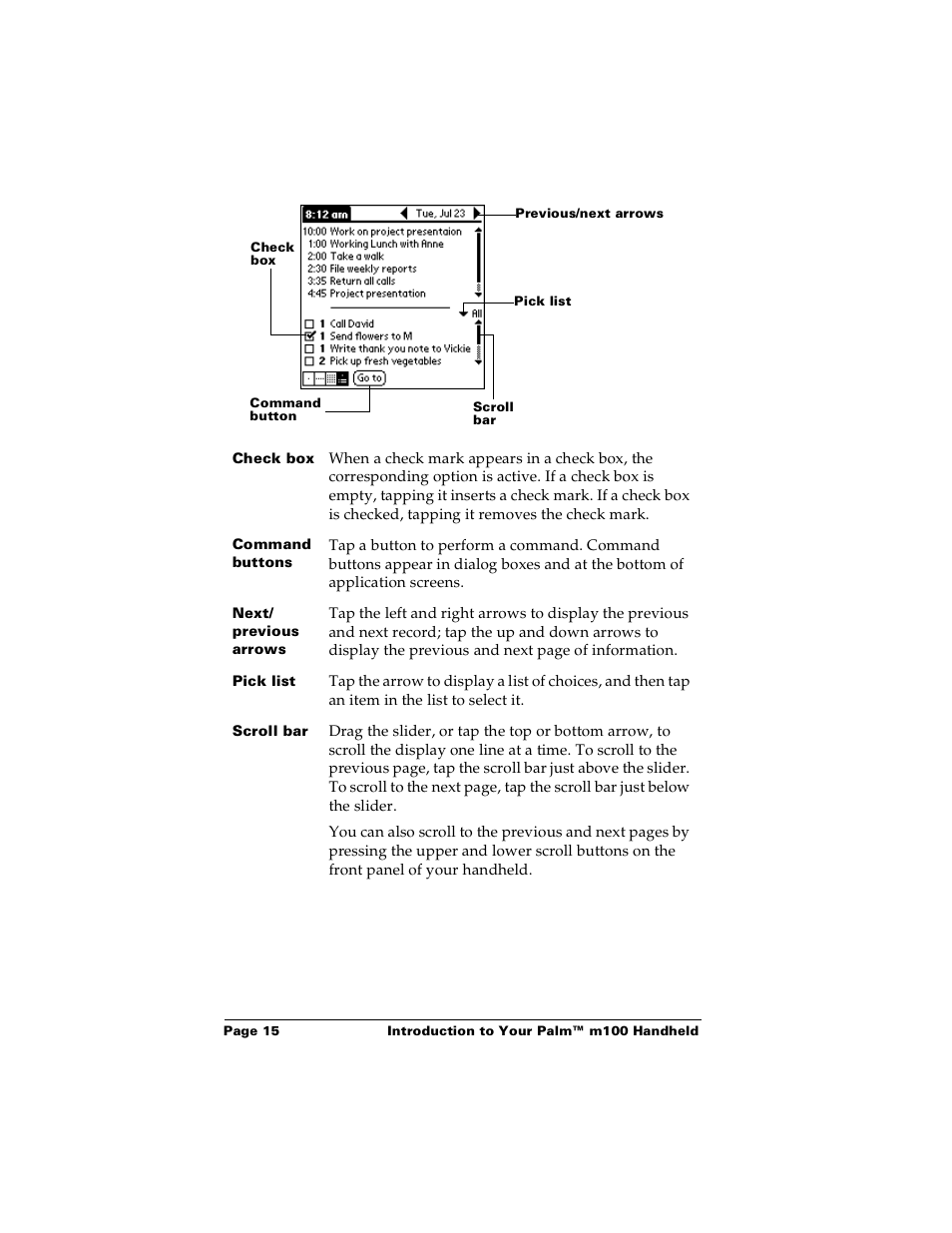 Palm m100 User Manual | Page 21 / 212