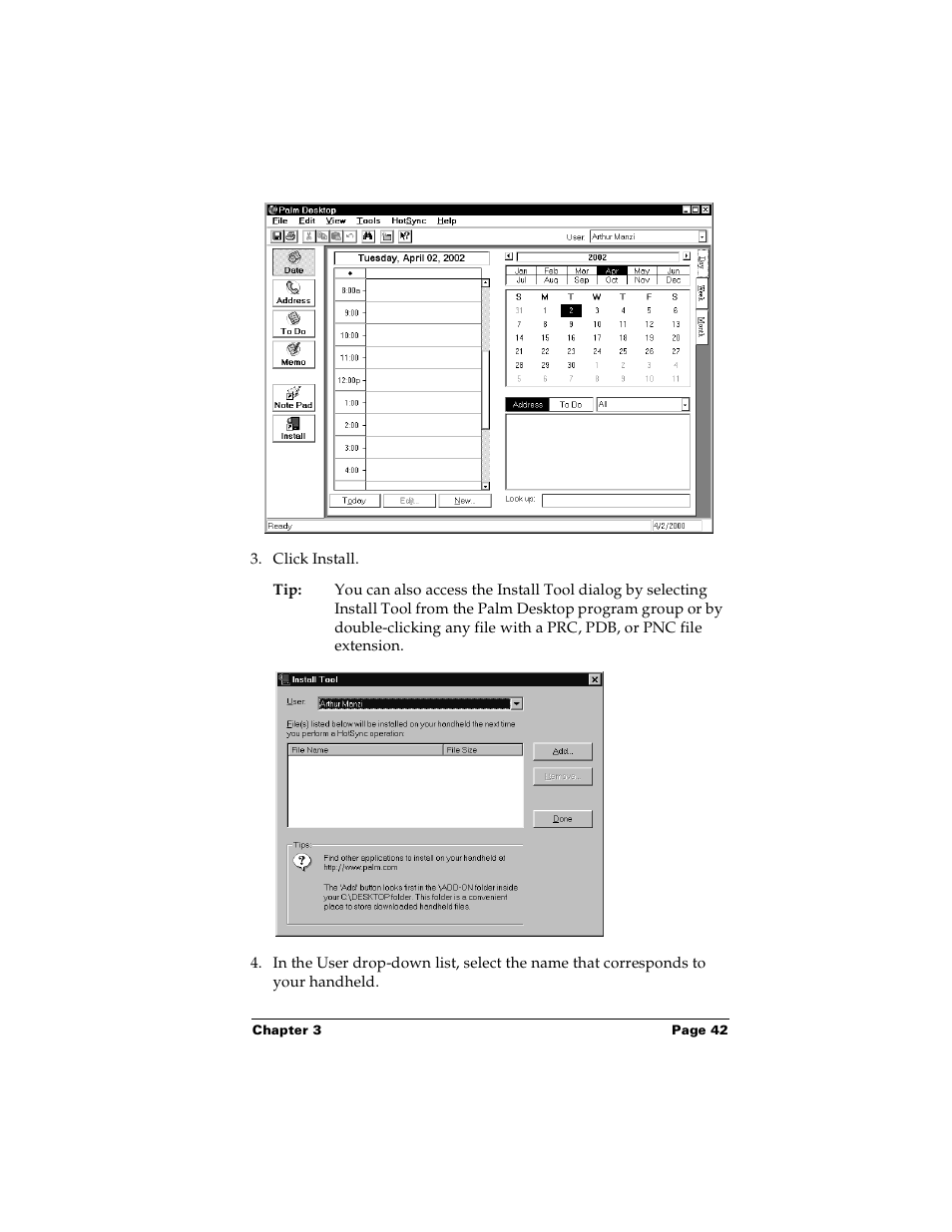 Palm m100 User Manual | Page 48 / 212