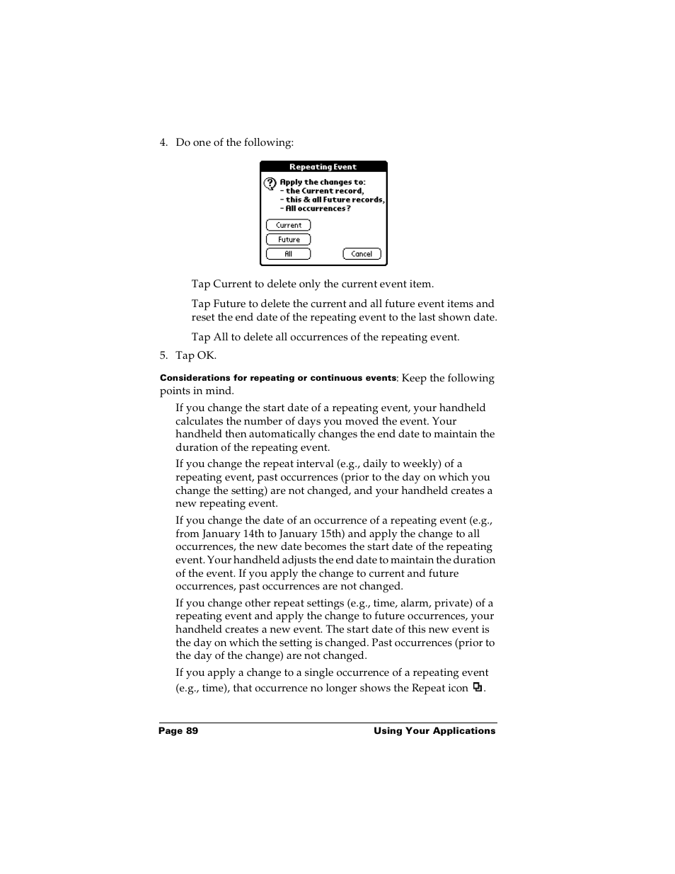 Palm m100 User Manual | Page 95 / 212