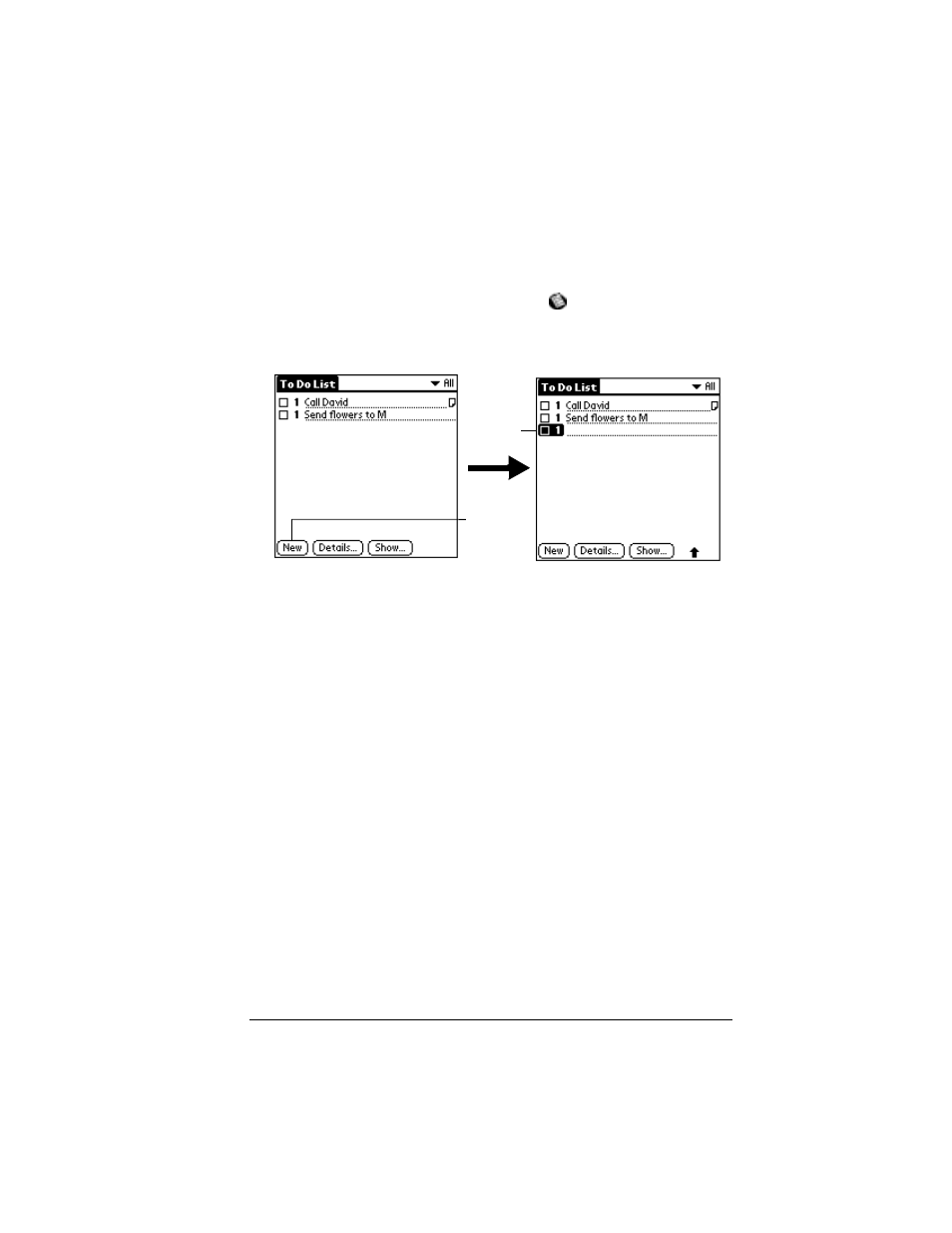 To do list, To create a to do list item, Setting priority | Palm VII User Manual | Page 109 / 302