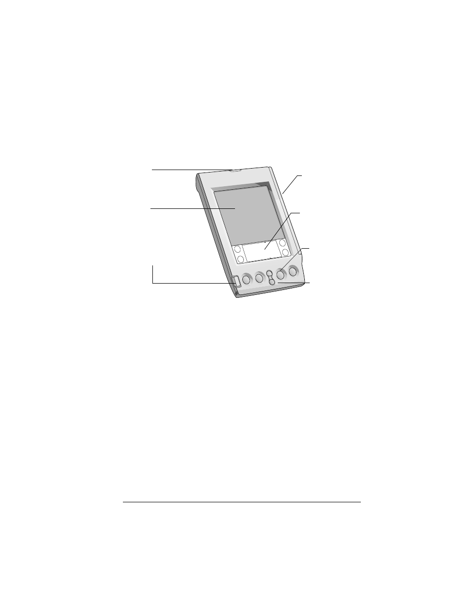 Palmvii components, Locating front panel controls, Palm vii components | Palm VII User Manual | Page 13 / 302