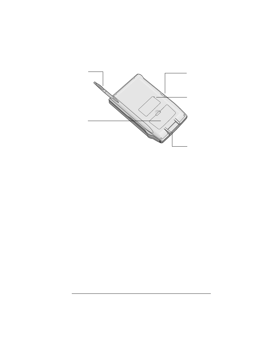 Locating back panel components | Palm VII User Manual | Page 15 / 302