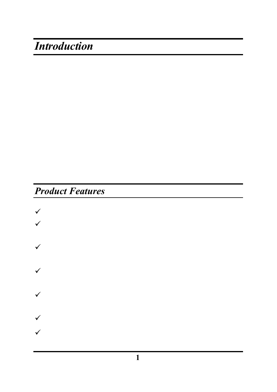 Introduction, Product features | Palm ETHERNET HUB User Manual | Page 4 / 13