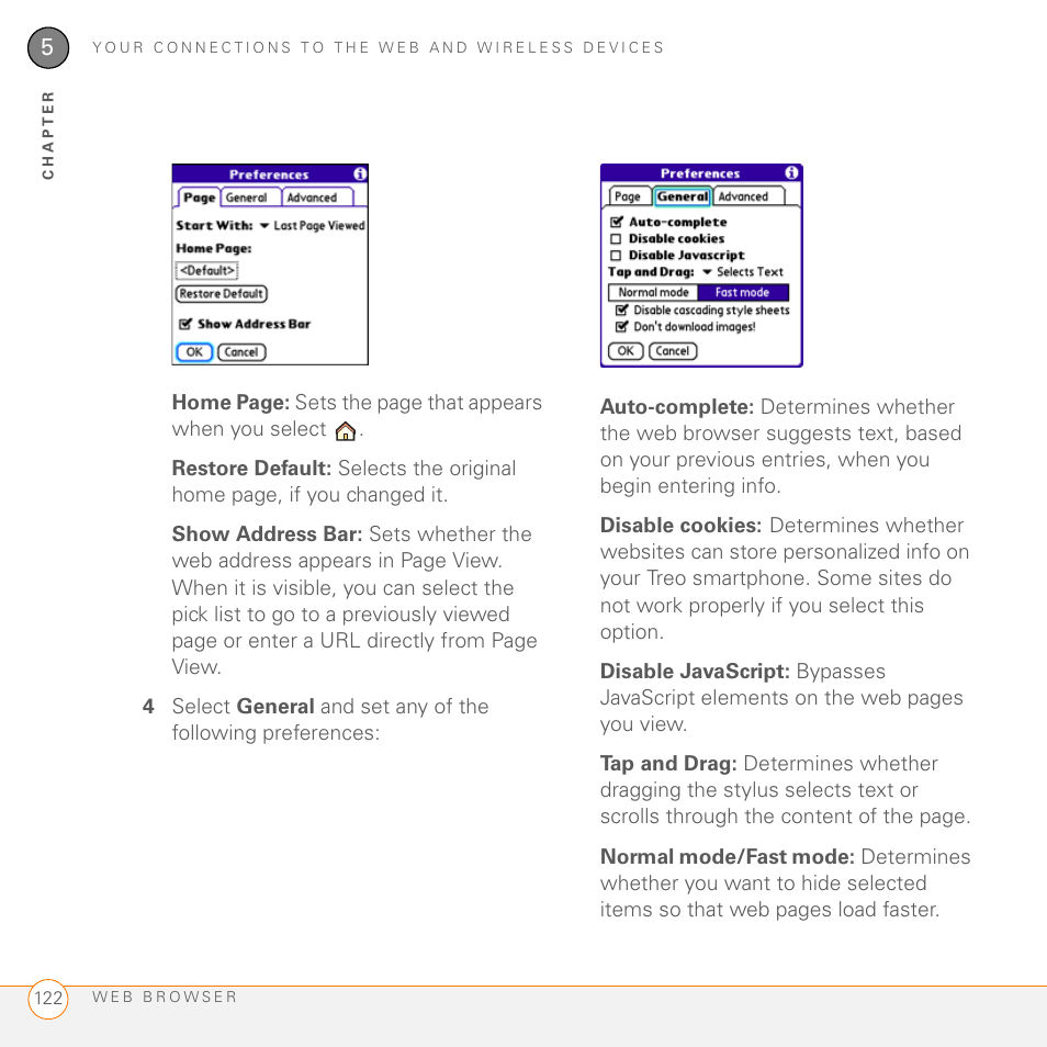 Palm 755P User Manual | Page 122 / 304