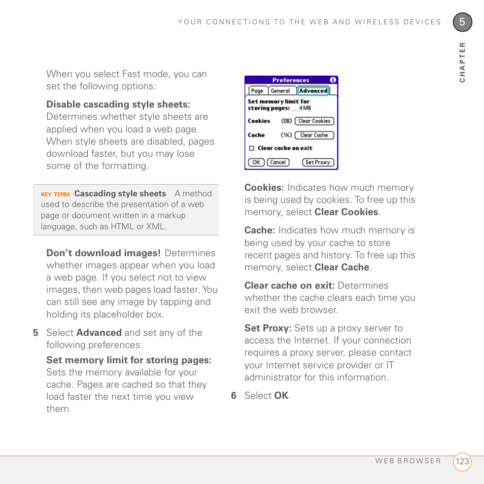 Palm 755P User Manual | Page 123 / 304