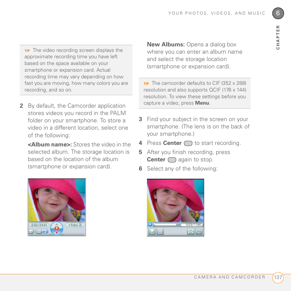 Palm 755P User Manual | Page 137 / 304