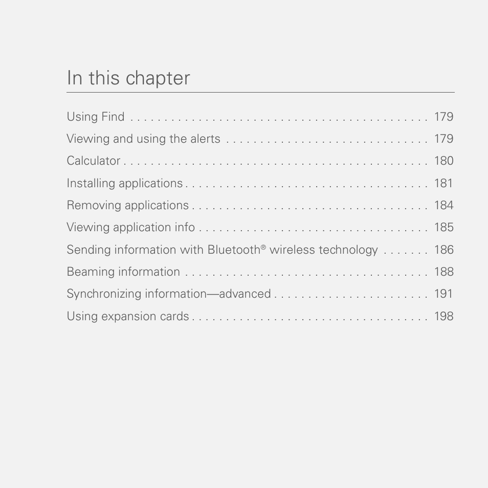 Palm 755P User Manual | Page 178 / 304