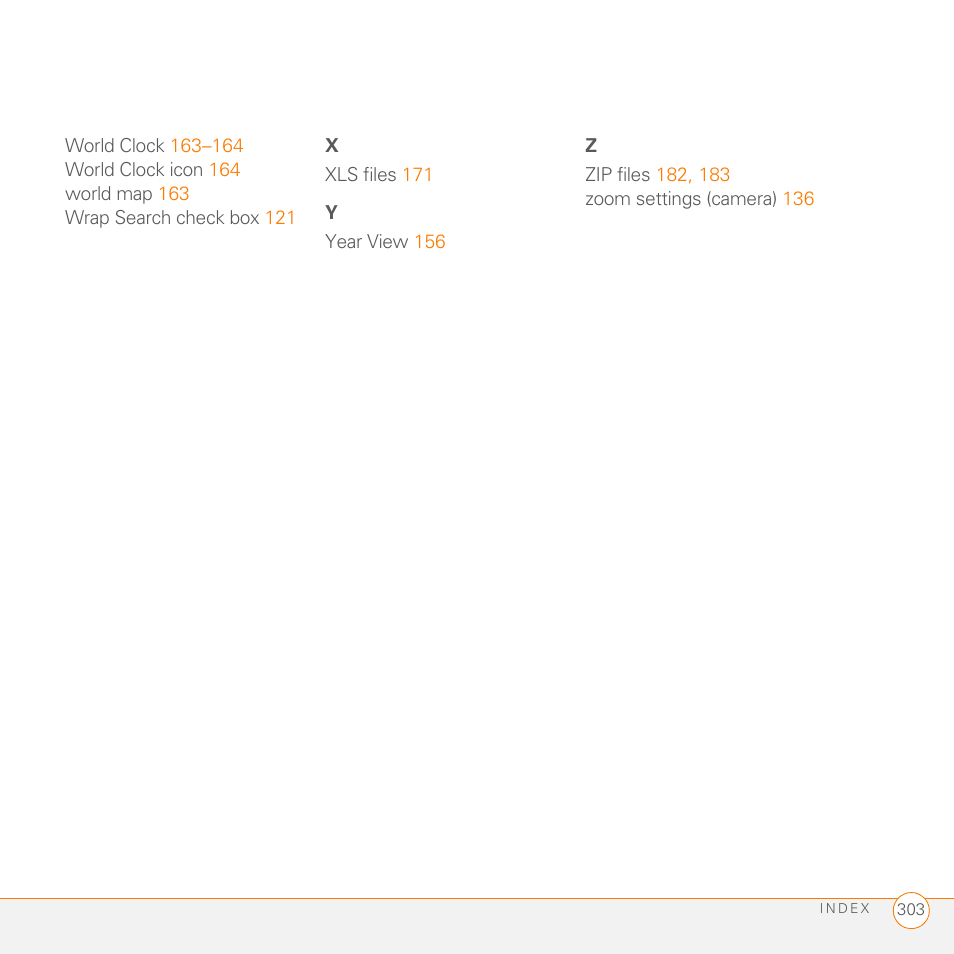 Palm 755P User Manual | Page 303 / 304