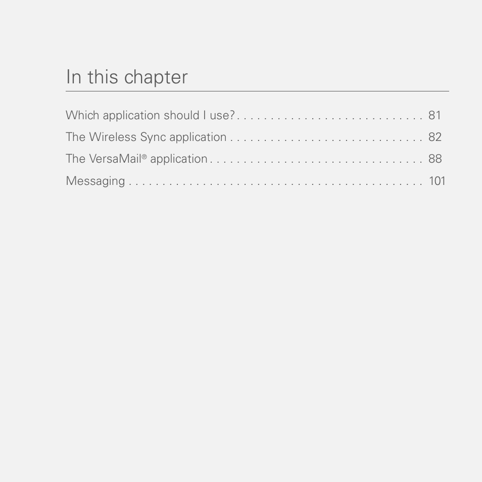 Palm 755P User Manual | Page 80 / 304