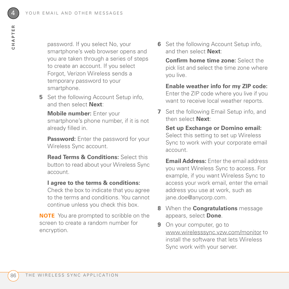 Palm 755P User Manual | Page 86 / 304