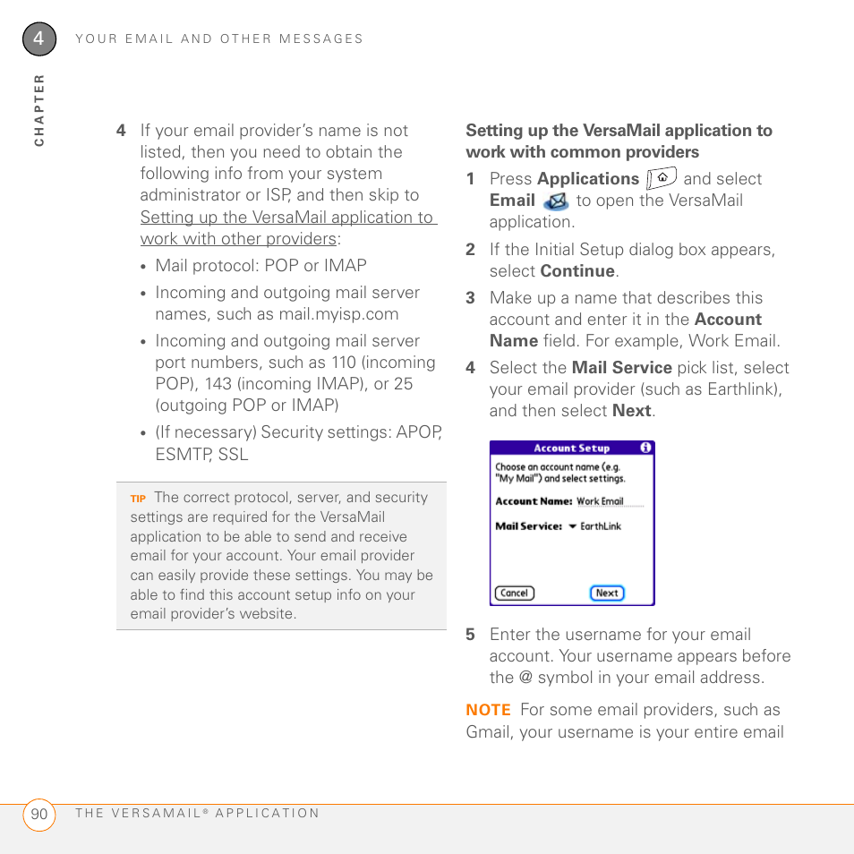 Palm 755P User Manual | Page 90 / 304