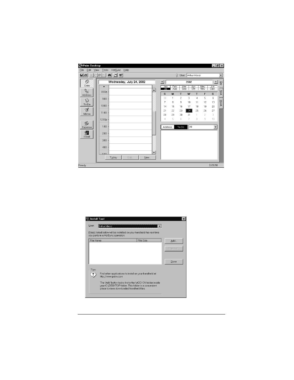 Palm IIIc User Manual | Page 51 / 246