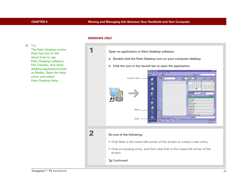Palm Tungsten T5 User Manual | Page 102 / 675