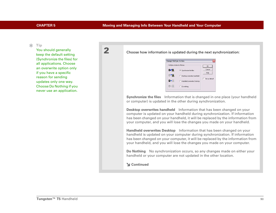 Palm Tungsten T5 User Manual | Page 112 / 675