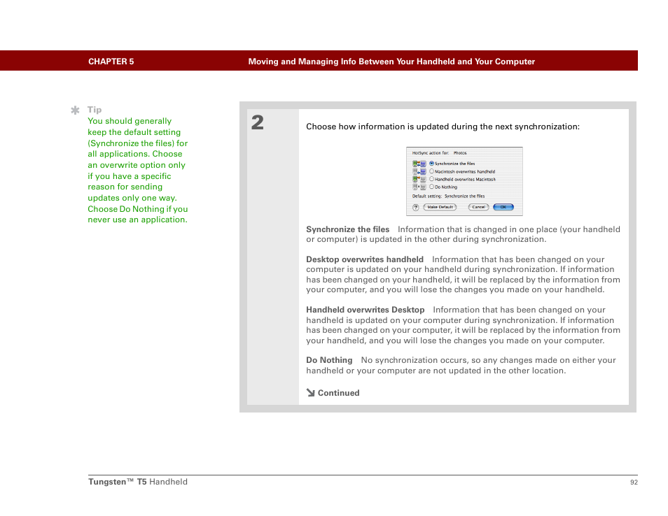 Palm Tungsten T5 User Manual | Page 114 / 675