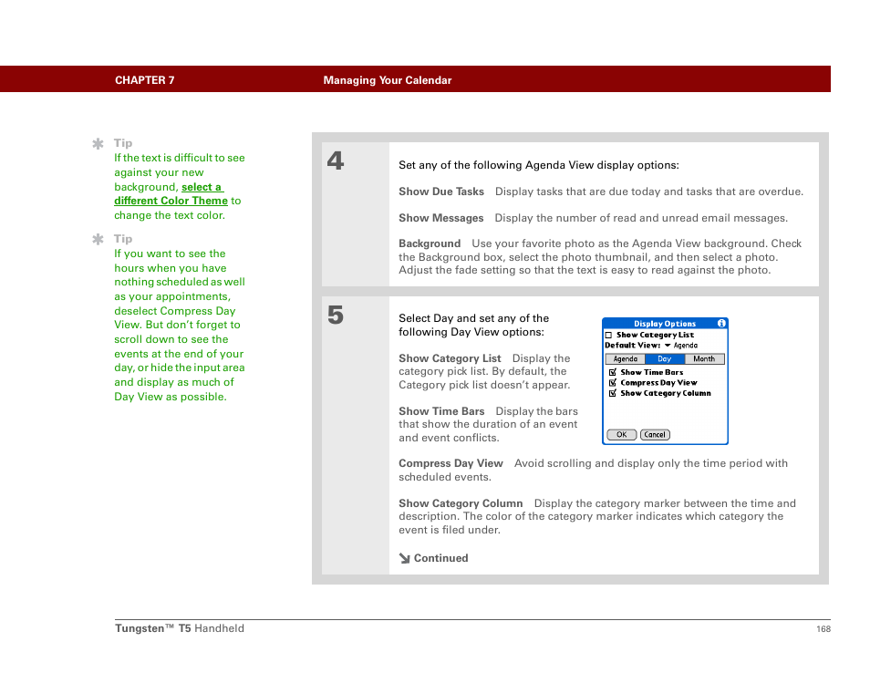 Palm Tungsten T5 User Manual | Page 190 / 675