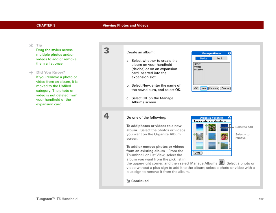 Palm Tungsten T5 User Manual | Page 214 / 675