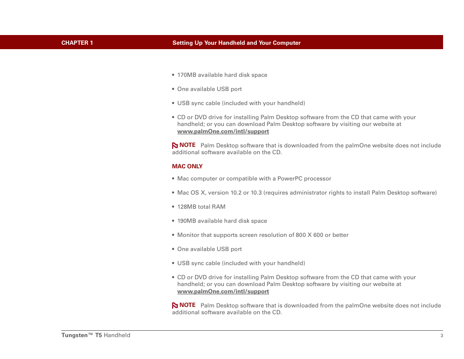 Palm Tungsten T5 User Manual | Page 25 / 675