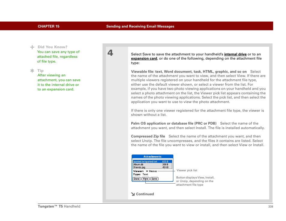 Palm Tungsten T5 User Manual | Page 360 / 675