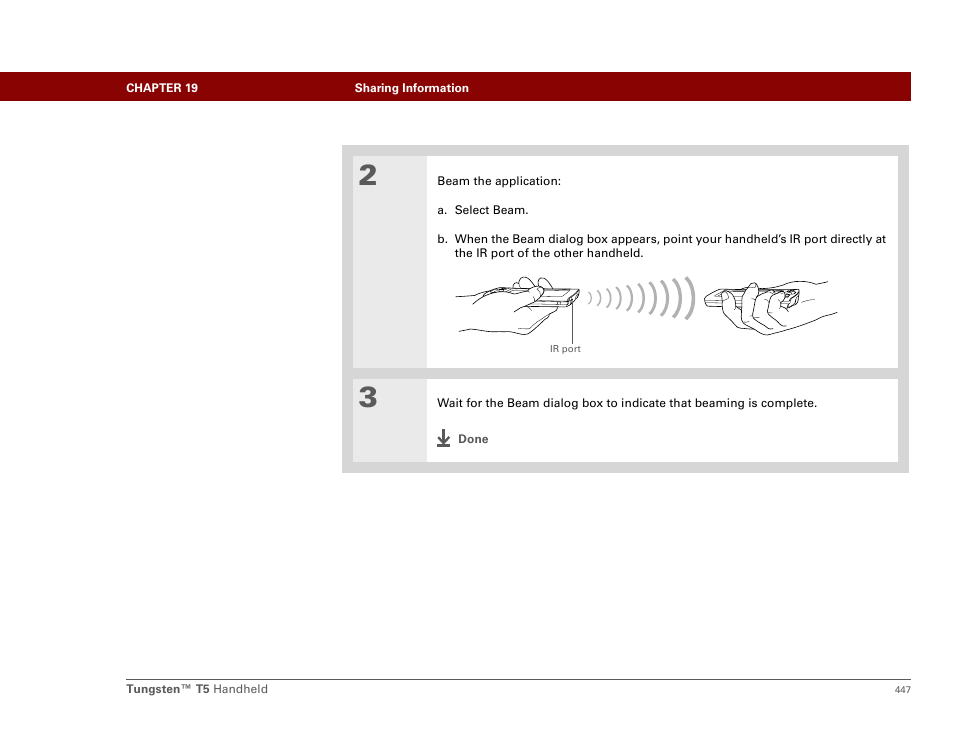 Palm Tungsten T5 User Manual | Page 469 / 675