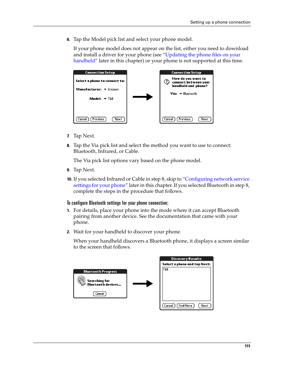 Palm T3 User Manual | Page 125 / 408