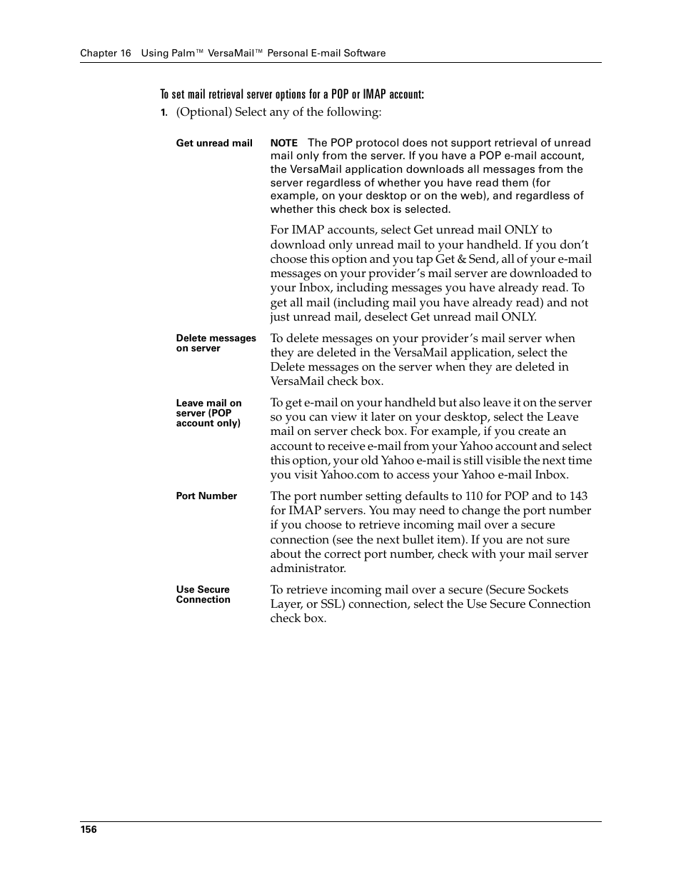 Palm T3 User Manual | Page 170 / 408