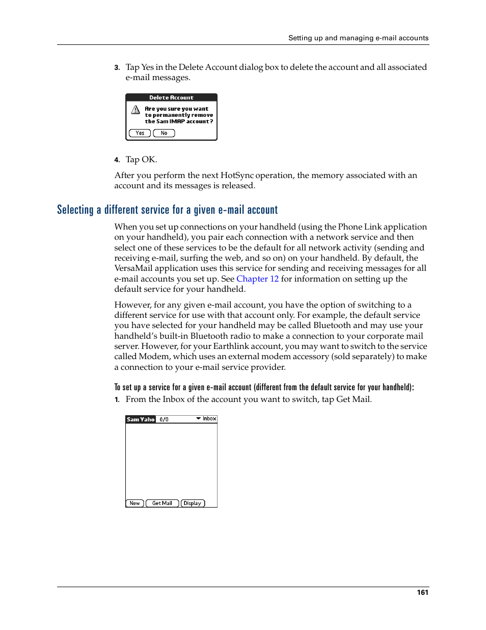 Palm T3 User Manual | Page 175 / 408