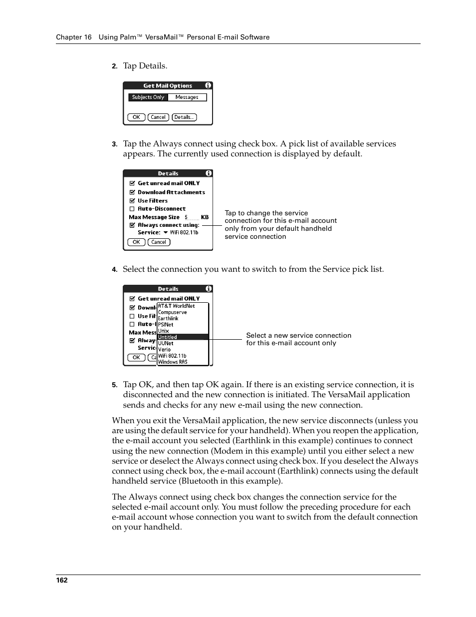 Palm T3 User Manual | Page 176 / 408