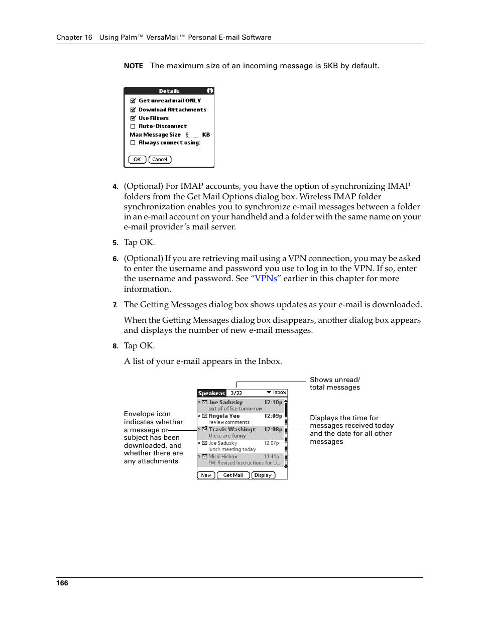 Palm T3 User Manual | Page 180 / 408