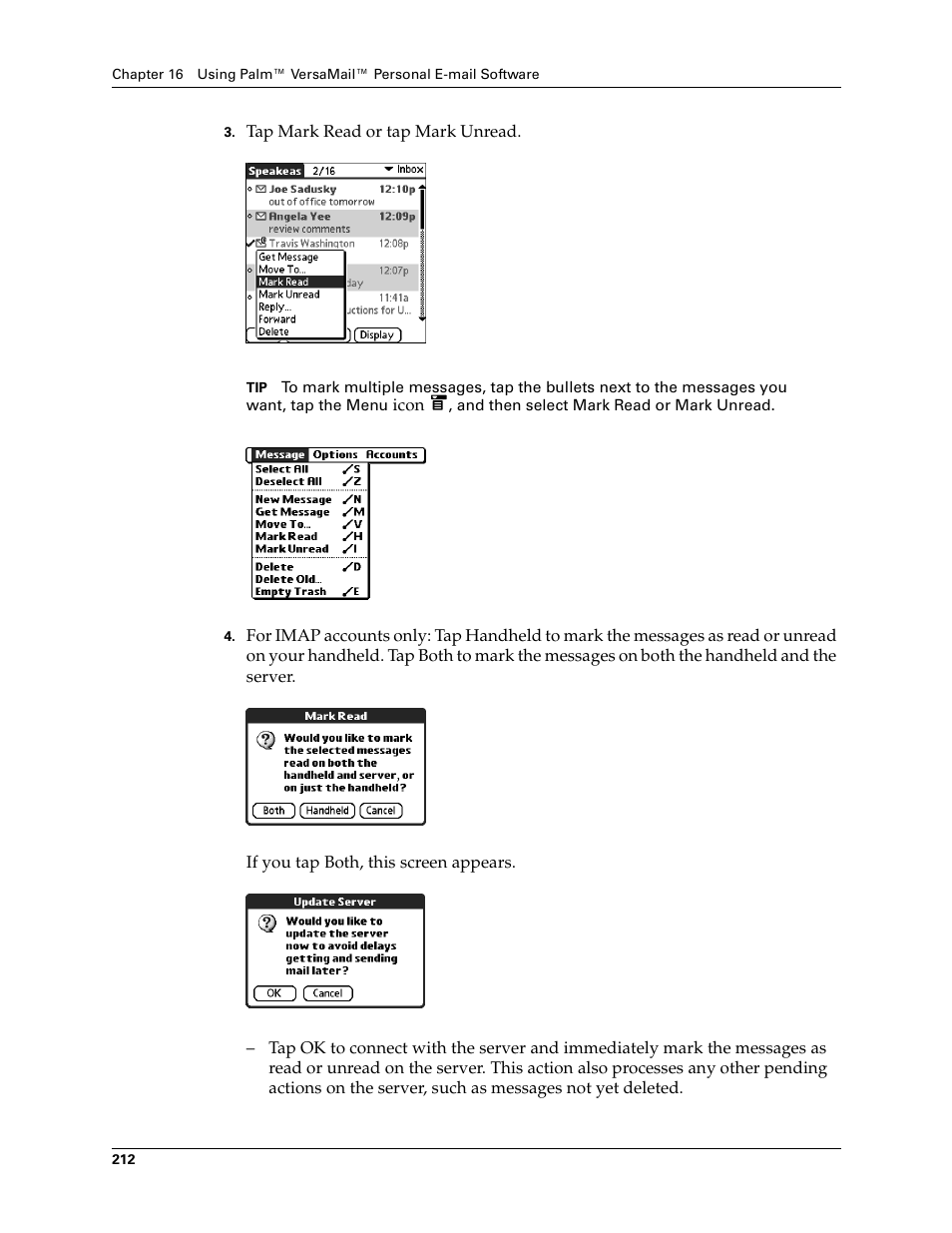 Palm T3 User Manual | Page 226 / 408