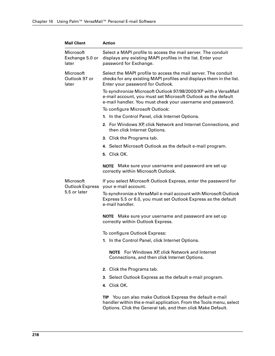 Palm T3 User Manual | Page 232 / 408