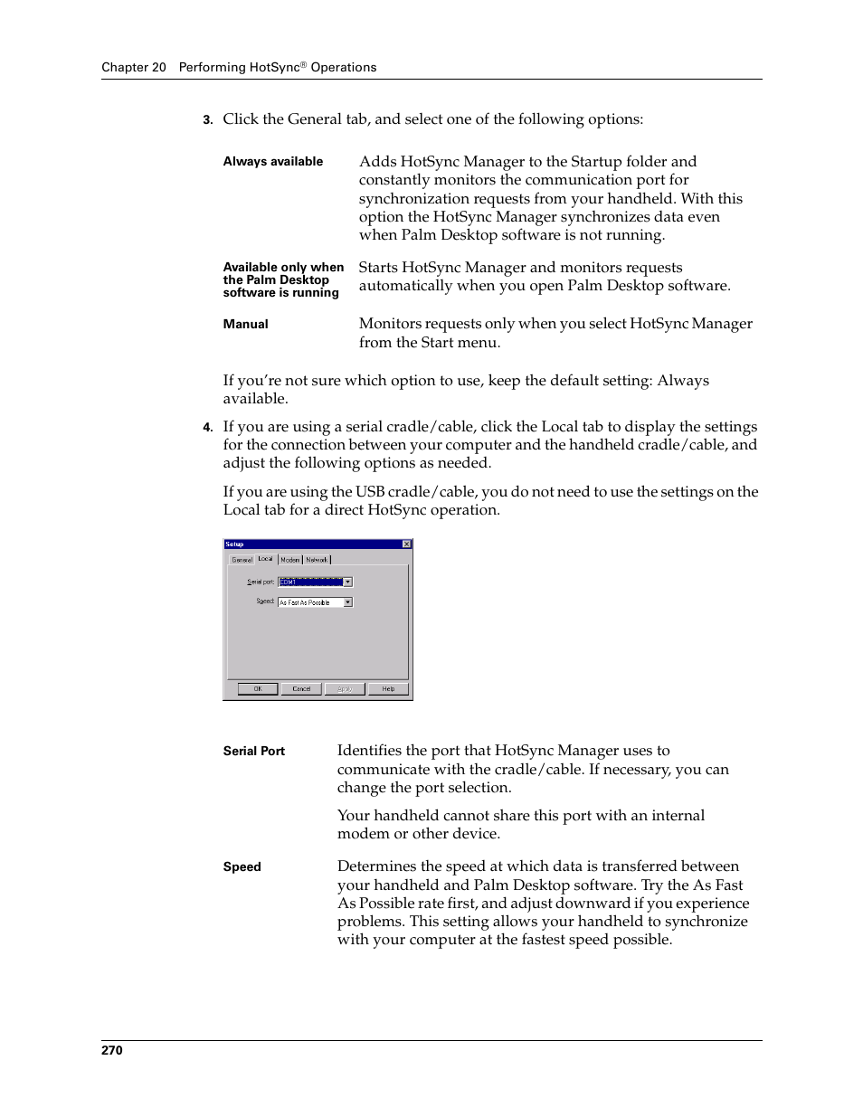 Palm T3 User Manual | Page 284 / 408