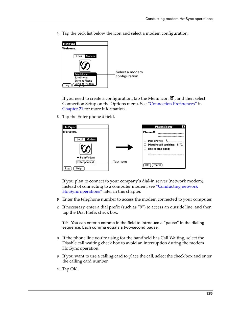 Palm T3 User Manual | Page 299 / 408