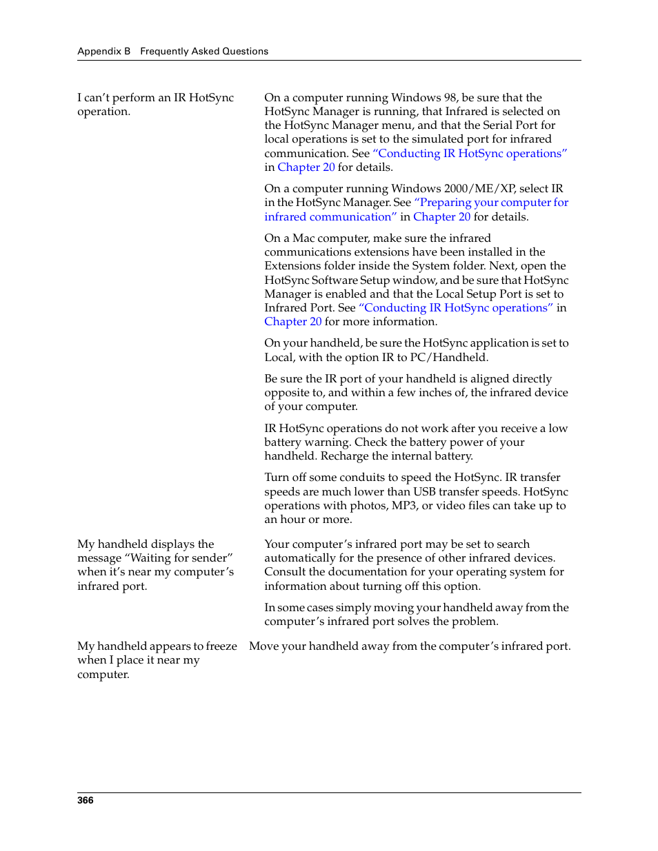 Palm T3 User Manual | Page 380 / 408