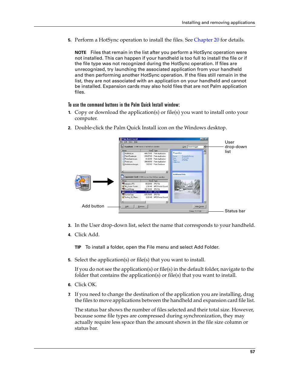 Palm T3 User Manual | Page 71 / 408