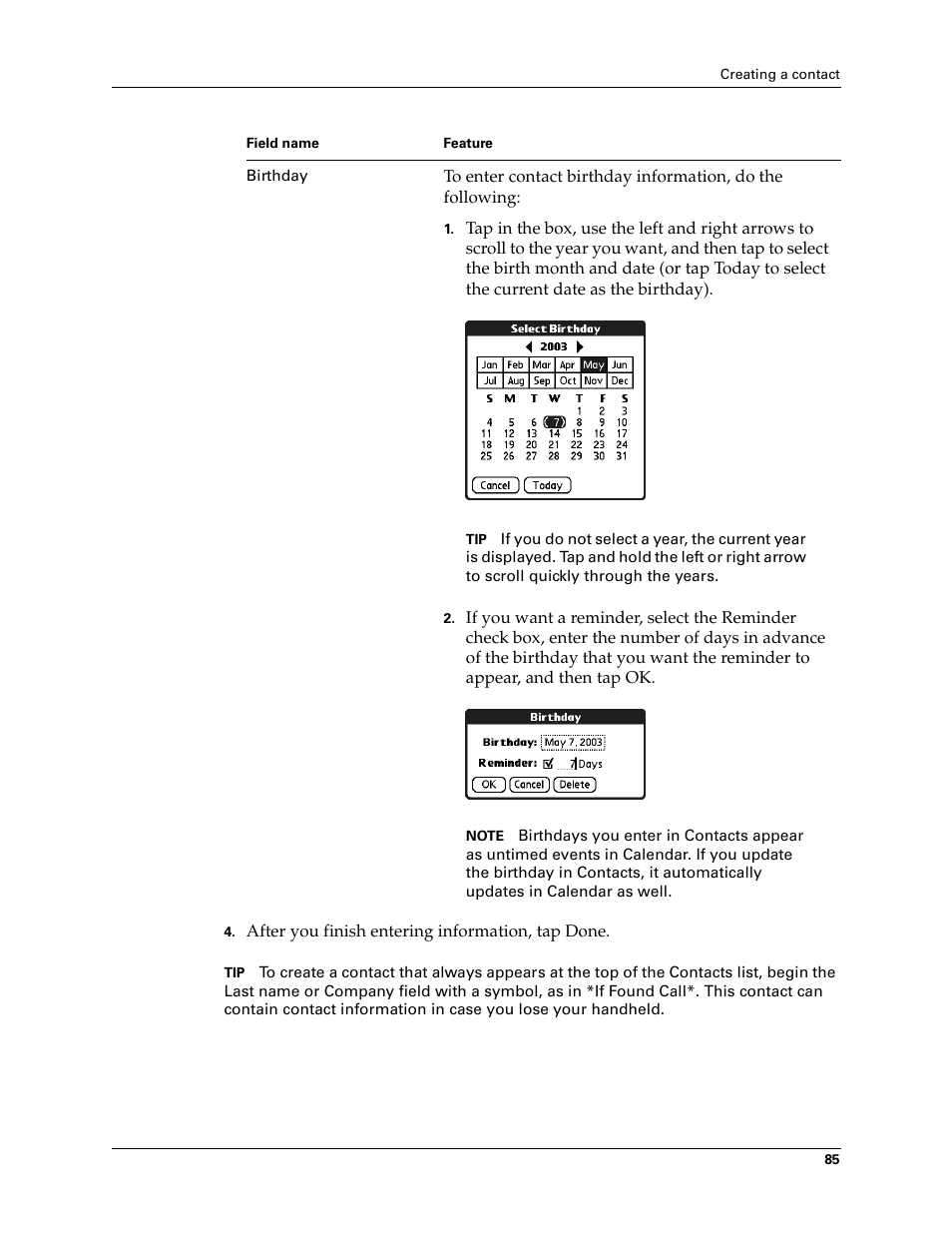 Palm T3 User Manual | Page 99 / 408