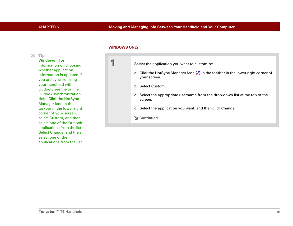 Palm T5 User Manual | Page 111 / 675