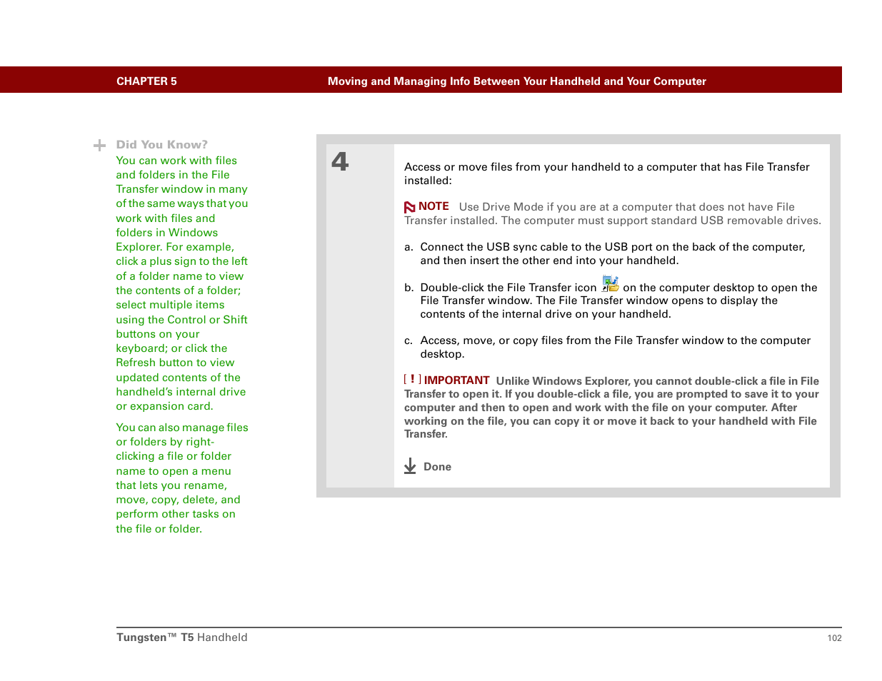 Palm T5 User Manual | Page 124 / 675