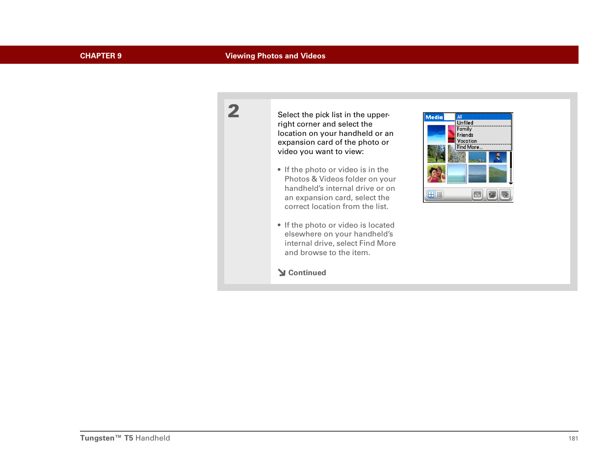 Palm T5 User Manual | Page 203 / 675