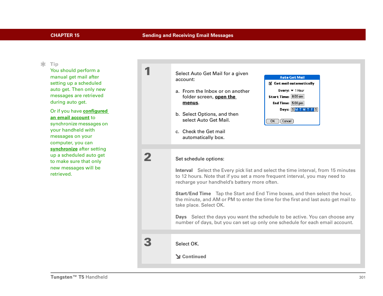 Palm T5 User Manual | Page 323 / 675