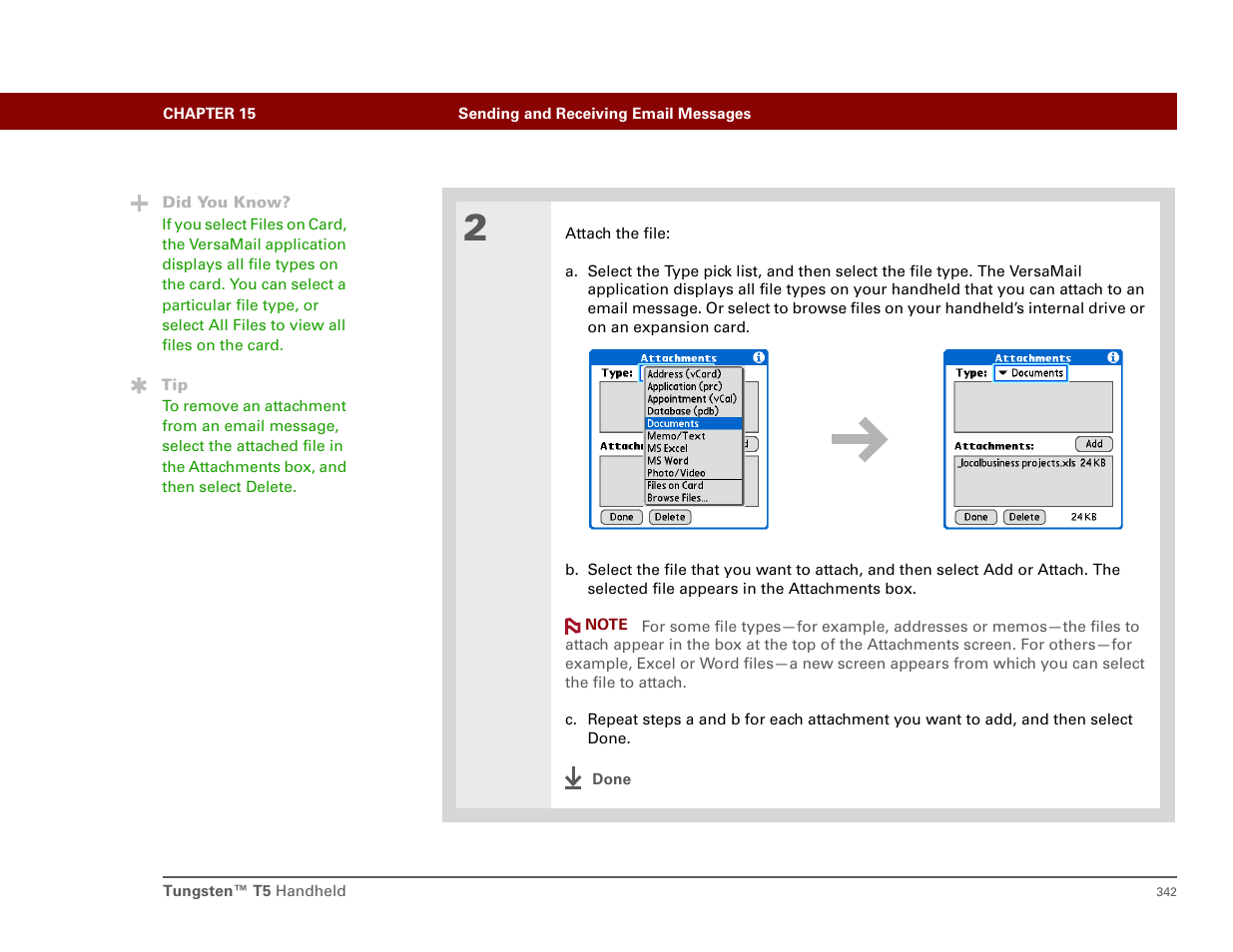 Palm T5 User Manual | Page 364 / 675